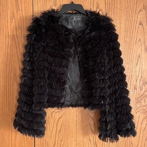 Blue Blush Black Jacket